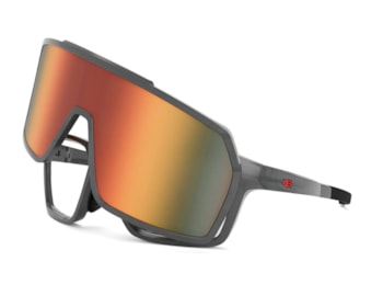 Óculos de Sol HB Presto Clip On Graphene/Red Orange Chrome