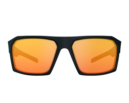 Óculos de Sol HB Split Carvin Matte Black D Red Polarized 