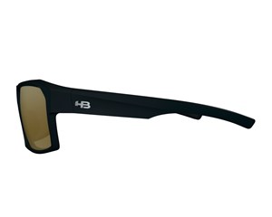 Óculos de Sol HB Split Carvin Matte Black Gold Chrome