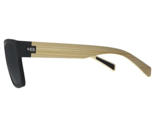 Óculos de Sol HB Would 2.0 0405 Matte Black Wood Polarized Gray