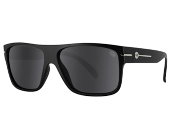 Óculos de Sol HB Would Matte Black Polarized Gray