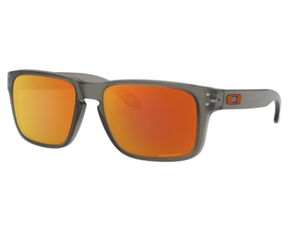 Óculos de Sol Juvenil Oakley Holbrook Xs Matte Grey Ink Prizm Ruby