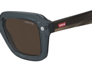Óculos de Sol Levis Intemporal Azul Translúcido LV5074S PJP-48