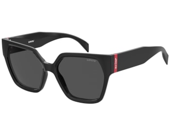 Óculos de Sol Levis Seasonal Preto LV1077/S 807-57