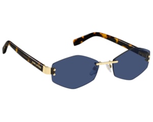 Óculos de Sol Marc Jacobs Contemporary Dourado Havana MARC496/S AIR LKS-57