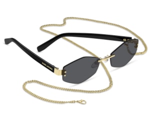 Óculos de Sol Marc Jacobs Contemporary Dourado MARC496/S AIR RHL-57