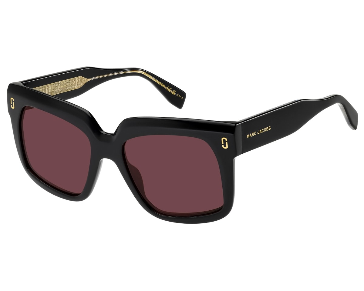 Óculos de Sol Marc Jacobs Premium Preto Brilho MJ1135/S GUU-53