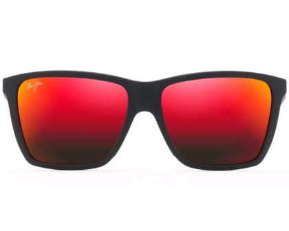 Óculos de Sol Maui Jim Cruzem Polarizado Preto MJ864-02A-57