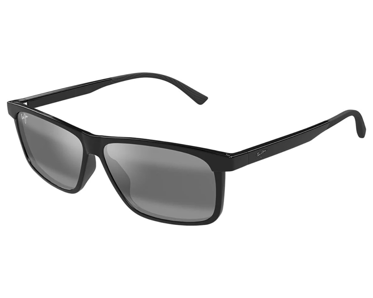 Óculos de Sol Maui Jim Pulama Polarizado Preto MJ618 02-59