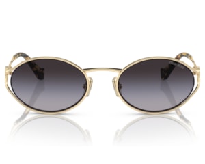 Óculos de Sol Miu Miu Dourado Cinza MU52YS ZVN5D1-54