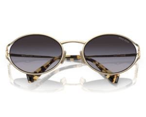 Óculos de Sol Miu Miu Dourado Cinza MU52YS ZVN5D1-54