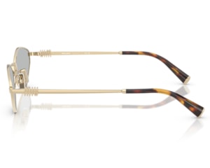 Óculos de Sol Miu Miu Dourado Cinza MU56ZS ZVN50K-56