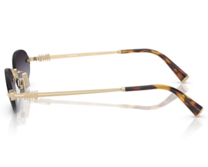 Óculos de Sol Miu Miu Dourado Cinza MUA54S ZVN5D1-51