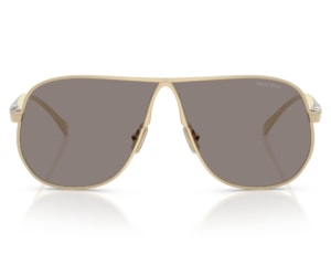 Óculos de Sol Miu Miu Dourado Cinza MUA56S ZVN80Q-66