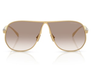 Óculos de Sol Miu Miu Dourado Marrom MUA56S 5AK90L-66