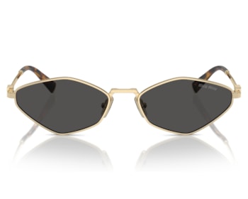 Óculos de Sol Miu Miu Dourado MU56ZS ZVN5S0-56