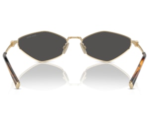 Óculos de Sol Miu Miu Dourado MU56ZS ZVN5S0-56