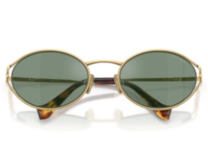 Óculos de Sol Miu Miu Dourado Verde MU52YS 5AK04M-54