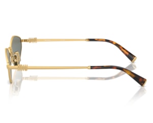 Óculos de Sol Miu Miu Dourado Verde MU56ZS 5AK04M-56