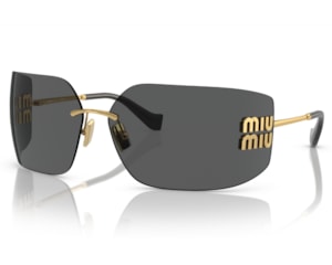 Óculos de Sol Miu Miu Fashion Show Dourado MU54YS 5AK5S0-80