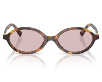 Óculos de Sol Miu Miu Fashion Show Havana Rosa MU04ZS 14L4I0-50
