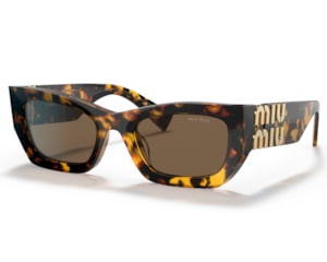 Óculos de Sol Miu Miu Havana Marrom MU09WS VAU06B-53