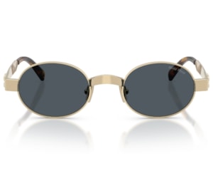 Óculos de Sol Miu Miu Main Collection Dourado Cinza MUB51S ZVN70B-47