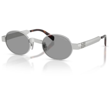 Óculos de Sol Miu Miu Main Collection Prata Cinza MUB51S 21M50Q-47