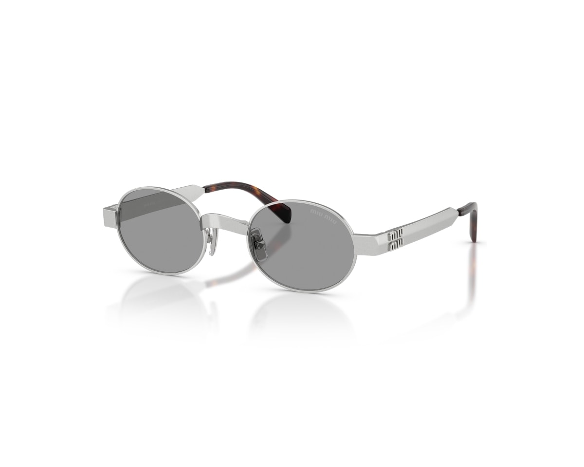 Óculos de Sol Miu Miu Main Collection Prata Cinza MUB51S 21M50Q-47