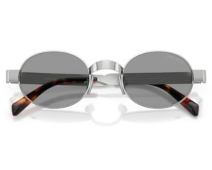 Óculos de Sol Miu Miu Main Collection Prata Cinza MUB51S 21M50Q-47
