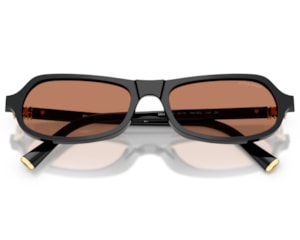 Óculos de Sol Miu Miu Main Collection Preto MUB10SU 16K90Q-55