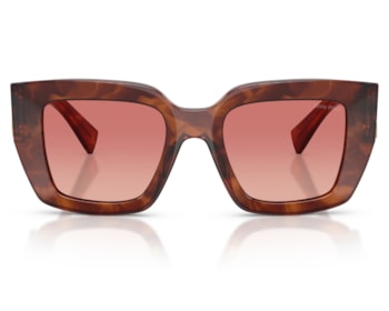 Óculos de Sol Miu Miu Marrom Translúcido MUB05S 26E50U-51