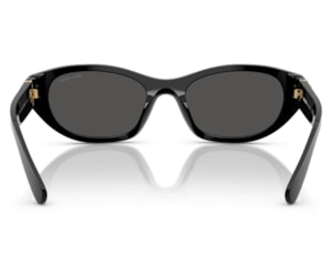 Óculos de Sol Miu Miu Preto Brilho Dourado MUA03S 16K08Z-53