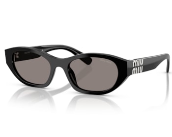 Óculos de Sol Miu Miu Preto Brilho MUA03S 16K80Q-53