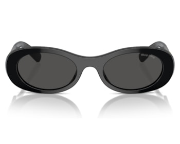 Óculos de Sol Miu Miu Preto Cinza MU06ZS 1AB5S0-50