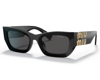 Óculos de Sol Miu Miu Preto Cinza MU09WS 1AB5S0-53