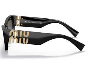 Óculos de Sol Miu Miu Preto Cinza MU09WS 1AB5S0-53