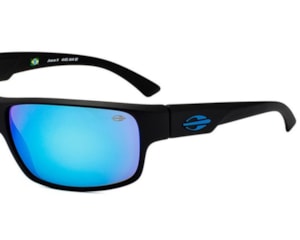 Óculos de Sol Mormaii Joaca II Preto Fosco Cinza Azul M00445 A1412-68