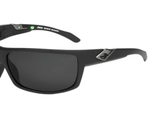 Óculos de Sol Mormaii Joaca Preto Fosco Gun Metal Cinza Polarizado M00345 32103-66