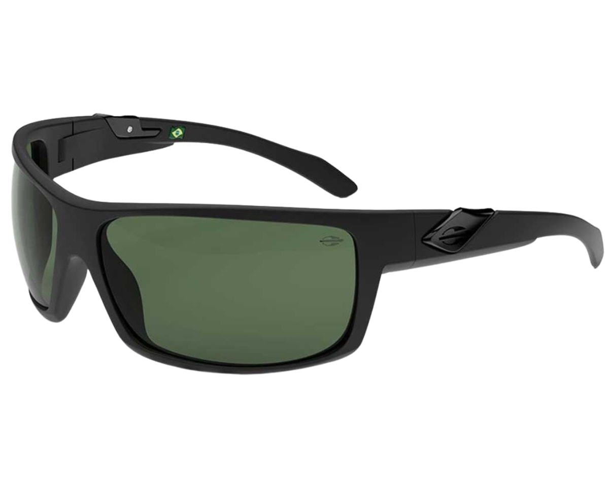 Óculos de Sol Mormaii Joaca Preto Fosco Verde G15 M00345 A1471