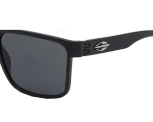 Óculos de Sol Mormaii Monterey Preto Fosco Cinza M0029 A1401-55