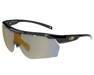 Óculos de Sol Mormaii Smash Preto Brilho Dourado Dour Ocre M0129 A3496-138