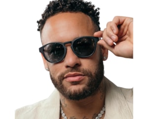 Óculos de Sol Neymar Jr Black Bird Polarizado NJR92001 C1L1-53