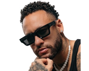 Óculos de Sol Neymar Jr Black Boulder NJR10010 C1L1-54