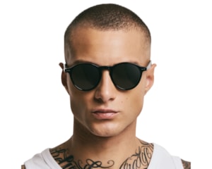 Óculos de Sol Neymar Jr Black Flare NJR11001 C1L5-48