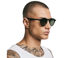 Óculos de Sol Neymar Jr Black Flare NJR11001 C1L5-48