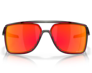 Óculos de Sol Oakley Castel Matte Grey Smoke Prizm Ruby