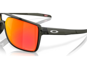 Óculos de Sol Oakley Castel Matte Grey Smoke Prizm Ruby