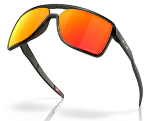 Óculos de Sol Oakley Castel Matte Grey Smoke Prizm Ruby