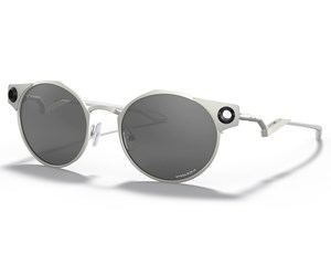 Oculos de Sol Oakley Deadbolt Satin Chrome Prizm Black